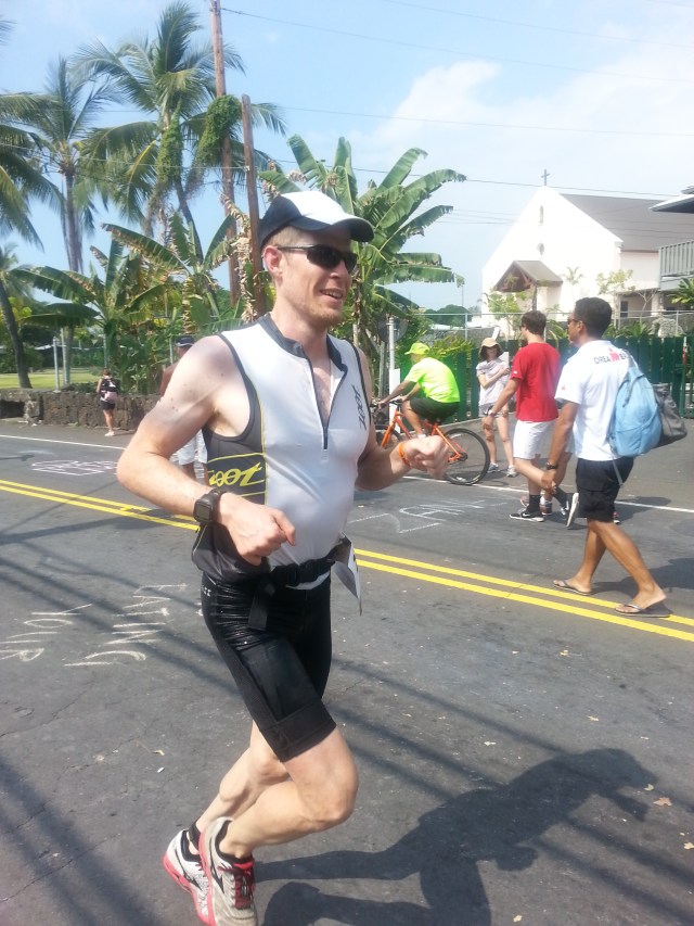 First few miles of the marathon along Ali'i drive.