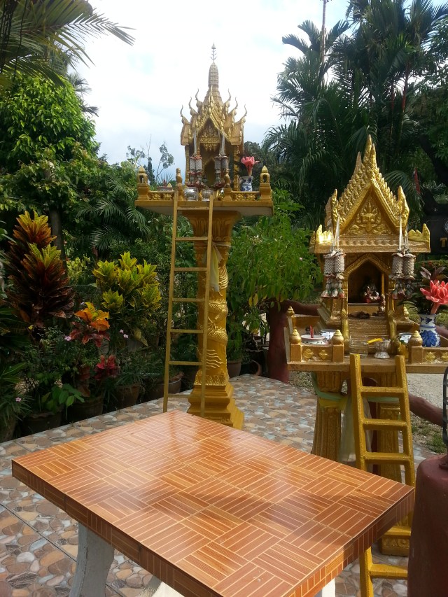 Spirit house in Khao Sok.