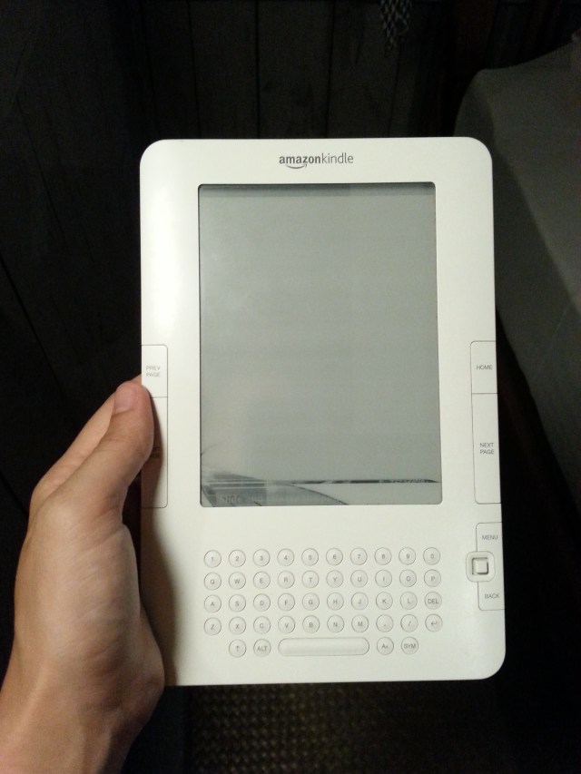 Sad day for Sam....RIP Kindle.