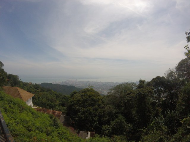 View from top of Penang Hill.