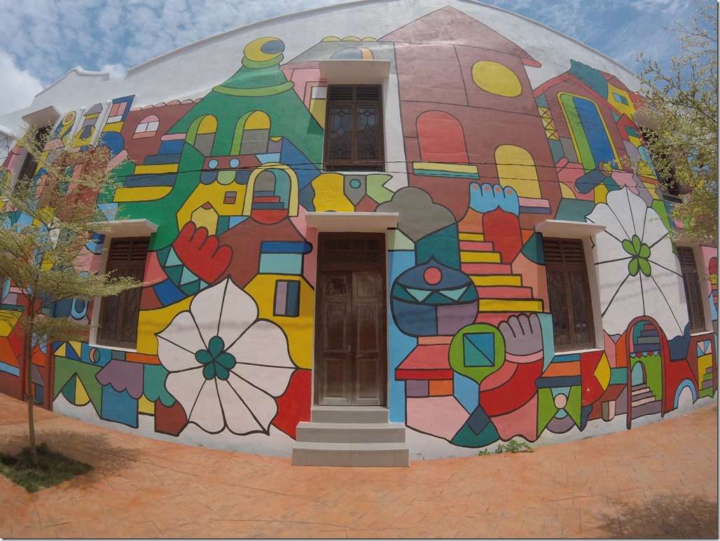 Mural along the river - Melaka.