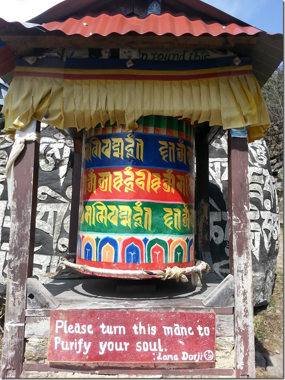 Prayer Wheel in Nepal