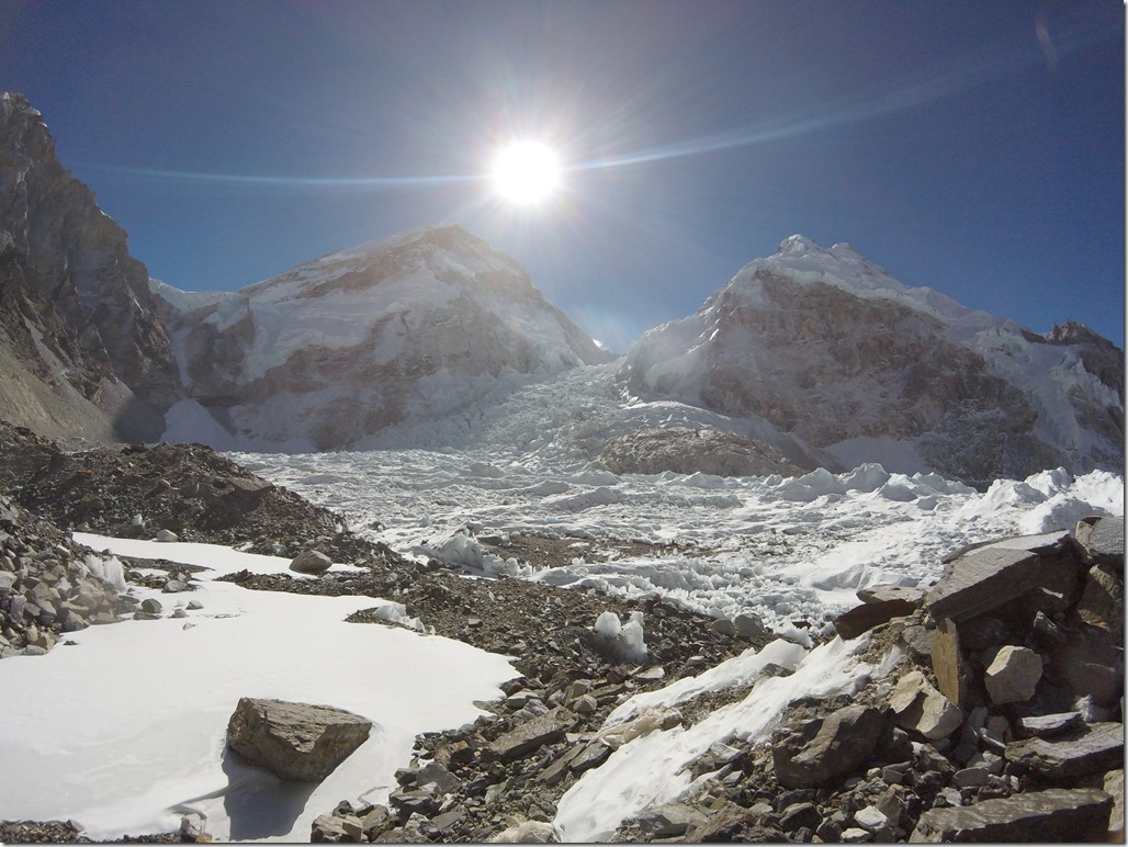 Khumbu Icefall at Everest Base Camp
