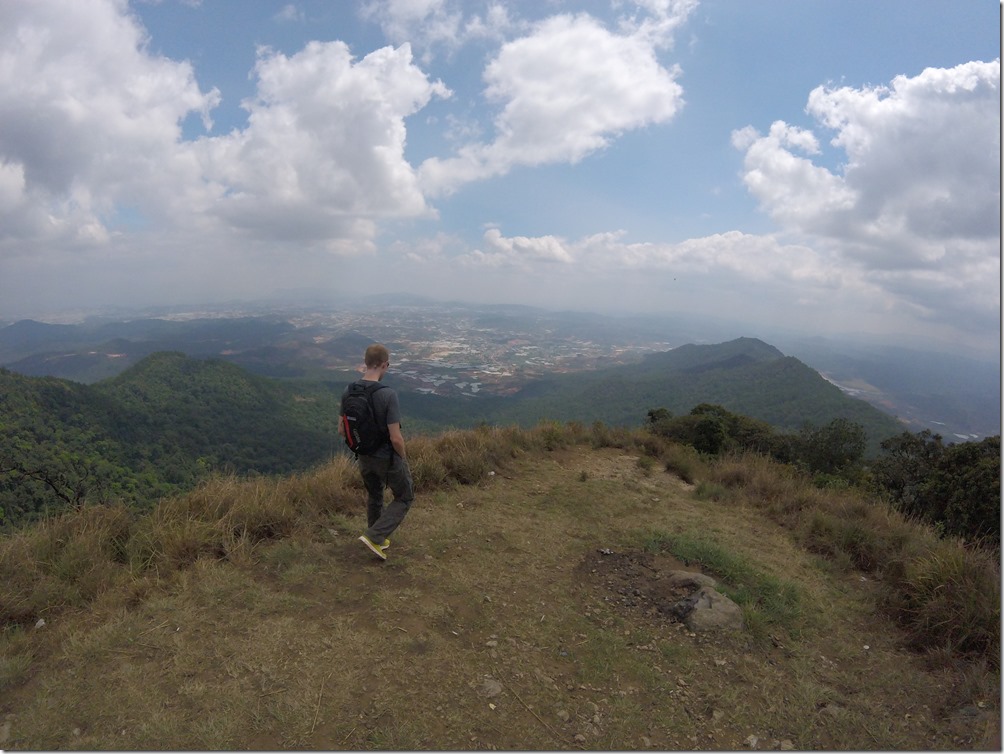 The view from the top of Lang Biang Mountain. Not too shabby. But if you can't see Mt. Everest, what's the point?