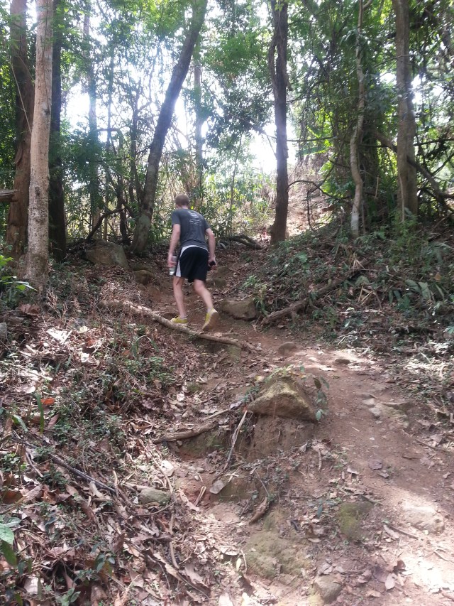 Trail up to Doi Suthep.